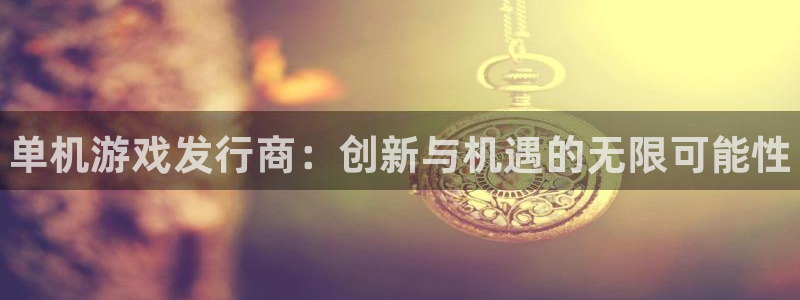 新城平台登录入口官网下载app：单机游戏发行商：创新与机遇的无限可能性